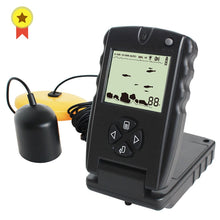 Load image into Gallery viewer, Russian Manual!100ft Portable Sonar Fish Finders Fishing lure Echo Sounder Fishing Finder FF717