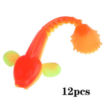 Load image into Gallery viewer, Sougayilang Soft Lure 4.5g 3.5in 90mm 12PCS/Lot Fishing Swimbait Lure Set Tail Worm Saltwater/Freshwater Fishing Baits