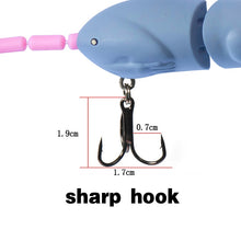 Load image into Gallery viewer, Floatingbaits Fishing Lure Artificial Bait Hard Floating Wobbler for Artificial plastic Mouse Lure pike Fishing tackle