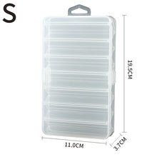 Load image into Gallery viewer, LINNHUE Plastic Fishing Lure Box Double Sided Minnows Bait Hooks Spinner Lures Frogs Boxes For Fishing Tackle Container