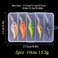 Load image into Gallery viewer, 5PCS Whopper Plopper Bait 10cm 13g Topwater Fishing Lure Set Floating Pencil Popper Hard Bait Wobbler Rotating Tail with Box