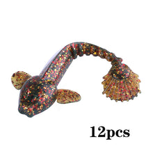 Load image into Gallery viewer, Sougayilang Soft Lure 4.5g 3.5in 90mm 12PCS/Lot Fishing Swimbait Lure Set Tail Worm Saltwater/Freshwater Fishing Baits