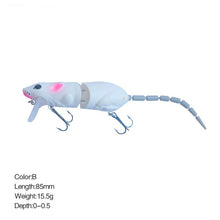 Load image into Gallery viewer, Floatingbaits Fishing Lure Artificial Bait Hard Floating Wobbler for Artificial plastic Mouse Lure pike Fishing tackle