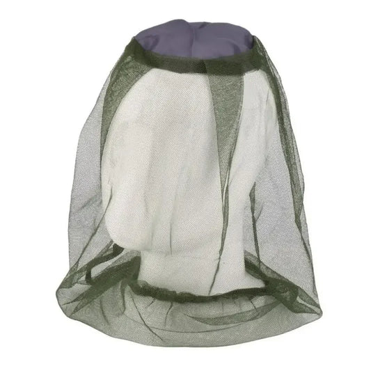 Bug Repellent Camping Hat - Insect Net Face Cover