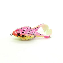 Load image into Gallery viewer, 1PCS Minnow Fishing Lure Double Propeller Frog Soft Bait Silicone90mm/13g Artificial Crankbait Wobbler Jig Trolling Soft Lure

