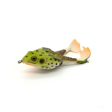 Load image into Gallery viewer, 1PCS Minnow Fishing Lure Double Propeller Frog Soft Bait Silicone90mm/13g Artificial Crankbait Wobbler Jig Trolling Soft Lure
