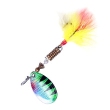 Load image into Gallery viewer, Hexakill 1Pcs 4g 6g Spinner Spoon Metal Bait Fishing Lure Wobblers CrankBaits Jig Shone Metal Sequin Trout metal jigging lure
