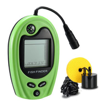 Load image into Gallery viewer, Russian Manual!100ft Portable Sonar Fish Finders Fishing lure Echo Sounder Fishing Finder FF717
