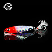 Load image into Gallery viewer, QXO Fishing Lure 10 20 30g Jig Light Silicone Bait Wobbler Spinners Spoon Bait Winter Sea Ice Minnow Tackle Squid Peche Octopus
