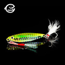 Load image into Gallery viewer, QXO Fishing Lure 10 20 30g Jig Light Silicone Bait Wobbler Spinners Spoon Bait Winter Sea Ice Minnow Tackle Squid Peche Octopus
