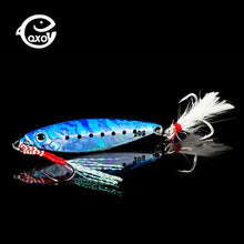 Load image into Gallery viewer, QXO Fishing Lure 10 20 30g Jig Light Silicone Bait Wobbler Spinners Spoon Bait Winter Sea Ice Minnow Tackle Squid Peche Octopus

