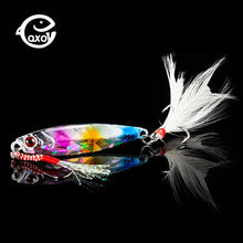 Load image into Gallery viewer, QXO Fishing Lure 10 20 30g Jig Light Silicone Bait Wobbler Spinners Spoon Bait Winter Sea Ice Minnow Tackle Squid Peche Octopus
