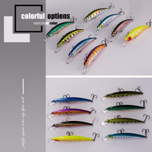 Load image into Gallery viewer, 9.5cm 15g jerkbait Wobblers crankbaits hardbait Minnow Japan camping outdoor fishing lure for fishing

