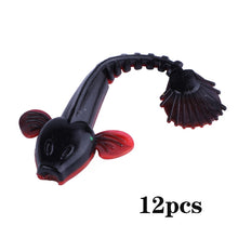 Load image into Gallery viewer, Sougayilang Soft Lure 4.5g 3.5in 90mm 12PCS/Lot Fishing Swimbait Lure Set Tail Worm Saltwater/Freshwater Fishing Baits
