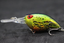 Load image into Gallery viewer, wLure 6cm 5g Deep Diving Tight Wobble Fishing Lure Fresh Water Hard Bait Flaoting Jerkbait 8# Hooks Insect Bait Crankbait C770
