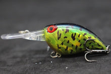 Load image into Gallery viewer, wLure 6cm 5g Deep Diving Tight Wobble Fishing Lure Fresh Water Hard Bait Flaoting Jerkbait 8# Hooks Insect Bait Crankbait C770
