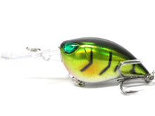 Load image into Gallery viewer, wLure 6cm 5g Deep Diving Tight Wobble Fishing Lure Fresh Water Hard Bait Flaoting Jerkbait 8# Hooks Insect Bait Crankbait C770
