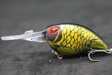 Load image into Gallery viewer, wLure 6cm 5g Deep Diving Tight Wobble Fishing Lure Fresh Water Hard Bait Flaoting Jerkbait 8# Hooks Insect Bait Crankbait C770
